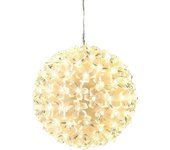 100 Led bola de luz Bola de luz blanca cálida Bola de adornos navideños Luces de Navidad Navidad aprox. 15 cm