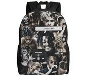 Xxxtentacion Mochila Escolar Mochila Dibujos Animados Moda Bolso Niños Mochila Escolar Estudiante Mochila de Viaje-XTYD7681