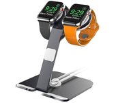 Soporte de cargador base de cable de carga de reloj dual para Apple-watch 1/2/3/4/5/se