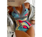 Push Up Women Swimsuit One Piece Sexy Swimwear Women 2023 Traje de baño Stitch Detail One-pieces Swimming Suit Bathing Suits L