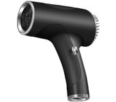 Secador de pelo recargable inalámbrico Secador de pelo portátil de viento frío y caliente para viajes al aire libre Negro