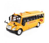 Simulación Inercial Juguetes de autobús escolar Iluminación de coche Juguetes de coche Modelo de coche para niños Juguetes interactivos educativos