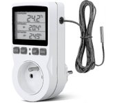 Controlador de temperatura lcd lcd de voltaje digital / calefacción, controlador de temperatura LCD, 230v para controlador de temperatura de granja...