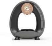 Cafetera de cápsulas múltiples, cafetera automática de goteo, compatible con Pod Coffee Coffeeware, US PLUG,A Plata