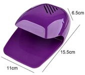 Secador de ventilador para regular, secador portátil Art Dry L Dryer Blower para Finr Púrpura