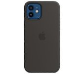 Funda de silicona con Magsafe para Iphone 12 12 Pro Negro