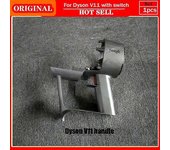 Lahdek Carcasa del mango para Dyson V10 V11 Tapa del depósito de polvo Interruptor de filtro Hepa Anillo de sellado del recipiente de polvo Piezas ...
