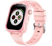 D39 Rastreador GPS para niños Ver videollamada Pantalla de 1,83 pulgadas Android 8.1 Teléfono para niños Reloj inteligente - Rosa Multicolor Pink