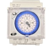 Interruptor de temporizador mecánico analógico 110V-220V 24 horas diarias programables 15min Interruptor de tiempo de ajuste Rela Blanco