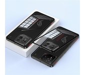 Para Asus ROG Phone 9 Pro 5G Phone 9 5G Case Marco de metal Cubierta móvil trasera de vidrio templado con corredera Multicolor Black