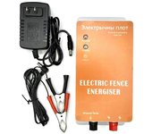 Cerca eléctrica Energizador solar Cargador Controlador Caballo Ganado Aves de corral Granja Animal Valla Alarma en vivo Naranja