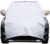 Shindat Cubierta del parabrisas del coche, Cubierta del parabrisas Protección magnética Cubierta plegable
