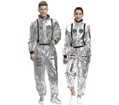 Disfraces de Cosplay de Astronauta Disfraces de Fiesta de Carnaval de Halloween Para Mujeres Hombres XL