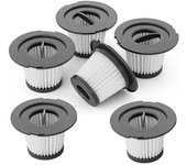 6pcs Hepa Reemplazo del filtro para aspiradora inalámbrica Como se muestra