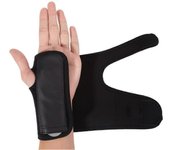 Muñequeras para snowboard Skateboarding y Rollerblade Sports Protection Wrist Guard negro 2