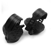 Correas de pedal de bicicleta estática Correas de pedal universales Cinturón fijo para ciclo de ejercicio Bicicleta de giro A