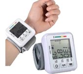 Monitor de presión arterial automático con estuche portátil latido cardíaco irregular bp y manguito de muñeca ajustable perfecto para el monitoreo ...