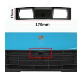 Heedy AHD 1080P Fisheye CCD Car Front View Parking Positive Logo Camera para Porsche Macan 2014 2015 2016 2017 2018 2019 2020 2018 to 2020