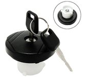Tapón de llenado del depósito de combustible del coche con 2 llaves 4411620 para Ford TRANSIT MK6 2000-2006 MK7 2006 2007 2008 2009 2010 2011 2012 ...