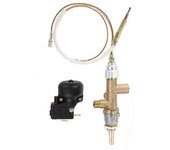 Calentador de patio de gas Válvula de control Termopar Sensor Volcado Interruptor Perilla Propano GLP Fire Pit Control Sa