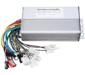 2024 48v 60v 64v 72v 1000w 1500w Controlador eléctrico 12 tubos Modo dual Velocidad del controlador sin escobillas de la bicicleta eléctrica
