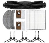 Kit de accesorios para aspirador Proscenic M8 Pro con cepillo principal 5 filtros 6 cepillos laterales 2 paños 2 bolsas de polvo