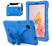 Para Xiaomi Redmi Pad SE 4G 8.7 pulgadas Funda Butterfly Kickstand EVA Tablet Cover con Correa para el Hombro g20241409113 Multicolor Style G