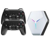 TV Box Gaming System 60 Emulador 64G 9700+ Juegos 5G Dual-Band WIFI Soporta 8K Android X10 Video Ga Como se muestra