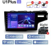 Redkid Para Honda Fit Jazz 2013-2020 Coche Multimedia 4G Gps 2din Autoradio Inalámbrico Carplay Android 13 Auto Radio U1Plus1 2GB 32GB b