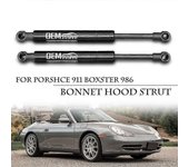 2x Capó delantero capó Puntales de elevación Soporte Soporte de resorte de gas de choque para Porsche Boxster 986 1996-2004 911 996 1999-2004 99651...
