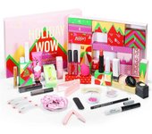 unbrand Calendario de Adviento de Belleza 2024 | Kit de maquillaje de 24 días Calendario de Adviento para mujer | Calendario de cuenta regresiva de...