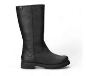 Panama Jack Botas altas de cuero Panama Jacks Black Bambina B60 para mujer Negro 39