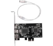 Tarjeta PCIE Firewire para Windows 10, controlador PCI 1394 PCI 4 puertos (3 x 6 pines y 1 x 4 pines), firewire TY