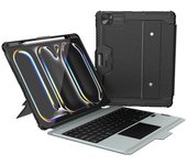 NILLKIN para iPad Pro 13 (2024) Funda para tableta con teclado Bluetooth desmontable (versión retroiluminada)