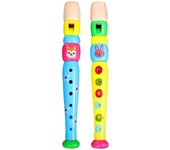 2pcs Grabadora para niños Grabadora de 6 agujeros Flauta Instrumento de viento musical para niños