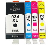 Reemplazo de cartucho de tinta compatible con Smart Ink para HP 934XL, 935XL, 934, XL 935