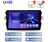 Redkid Para Toyota Auris E150 2006 - 2012 Coche Radio Multimedia Reproductor de Vídeo Navegación Gps Android 13 4G Wifi Dsp 2 Din U1-1 2GB 16GB