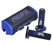 Puños de manija con almohadilla de manillar Pro Taper Protector de pecho de barra de grasa Motocicleta de manillar Cross Fit 1-1 / 8 Bicicleta de c...