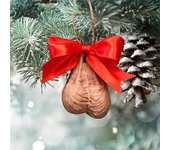 Bolas de bolas de Navidad colgantes creativos Árboles de Navidad Decoración de adornos colgantes Color de carne