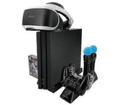 Compatible con Ps4 Slim / pro / vr Soporte colgante multifunción Ventilador Enfriamiento Soporte base Soporte de mango Cargador Soporte de disco Co...