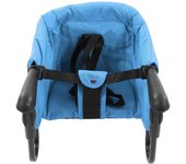 Favrison Gancho en la silla, clip en la mesa Diseño de alta carga plegable Almacenamiento plano Silla alta acoplable, silla de mesa rápida segura p...