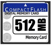 Tarjeta de memoria flash de 512 MB para cámara, máquina publicitaria, tarjeta de computadora industrial Whiteblue