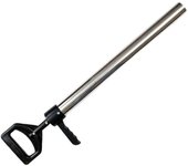 Bomba de camarones Suministros de pesca al aire libre Dispositivo de captura de mariscos multifuncional 74 cmx5 cm Plata