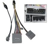 Para Honda CRV CR-V 3 RE 2006 - 2012 Cable de alimentación del marco del panel del tablero de la radio del automóvil [JKW] only Cable