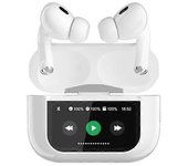 Yuxin Auriculares inalámbricos Bluetooth 5 con sonido HD, estuche inalámbrico, auriculares internos impermeables IPX5 con micrófono para TV, teléfo...