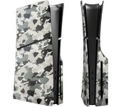 Cubierta delgada Ps5, camuflaje Ps5 Slim Plates Accesorios compatibles con Playstation 5 Slim Disc Editions, paneles laterales separados a prueba d...