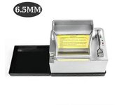 mickcara 6.5 / 8 mm tubo de rodillo de cigarrillo eléctrico filg tabaco rolg hine empuje tirar máquina de relleno de hierba accesorios para fumar 6...