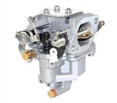 Exquisito Compatible con el carburador del motor fueraborda de arranque eléctrico Yamaha de 4 tiempos y 9.9 hp 6AU-14301-40