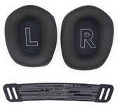 Almohadillas para los oídos y diadema INF para Logitech G733 Negro