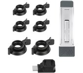 Tapas fijas de joystick para Steam Deck / Switch / OLED Piezas de dispositivos de juego Accesorios